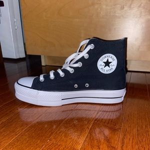 Black Platform Converse